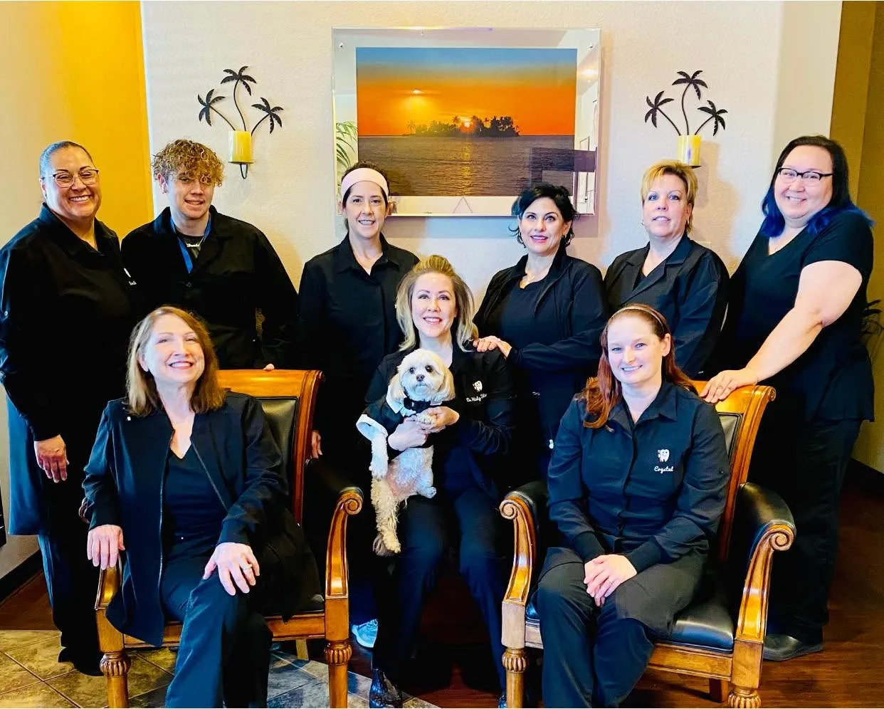 The Stavarache Family Dental team in the office